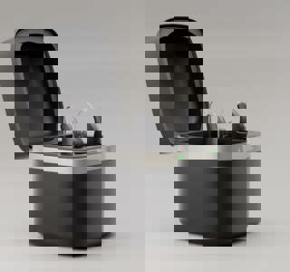 Hearing Aids Charge And Clean With Aids Widex
