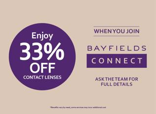 J009182 BAYFIELDS Connect 630X460px 33 PERCENT OFF CONTACTS DETAILED LISTER