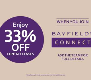 J009182 BAYFIELDS Connect 630X460px 33 PERCENT OFF CONTACTS DETAILED LISTER