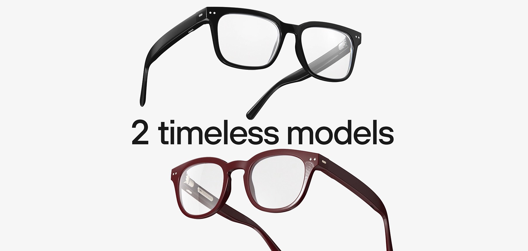 Nuance Audio Glasses 2 Timeless Models